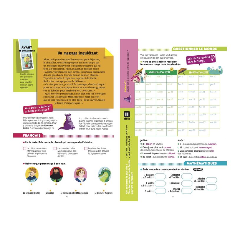 9782809683783-Cahier de vacances 2025 - Les Incollables - CP/CE1 - livre d'exercices-P_405184119_4-3
