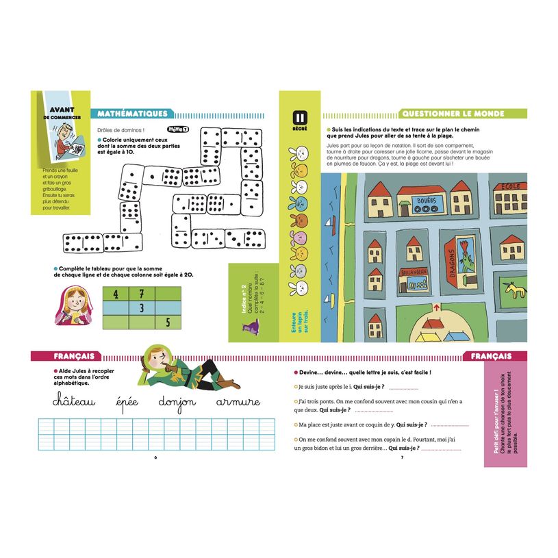 9782809683783-Cahier de vacances 2025 - Les Incollables - CP/CE1 - livre d'exercices-P_405184119_5-4