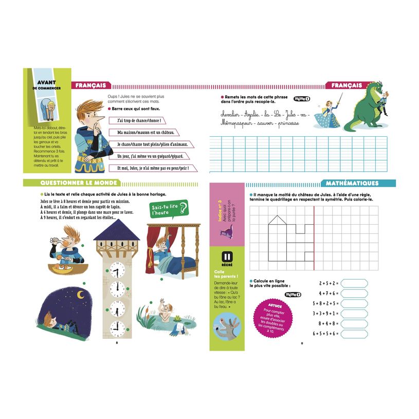 9782809683783-Cahier de vacances 2025 - Les Incollables - CP/CE1 - livre d'exercices-P_405184119_6-5