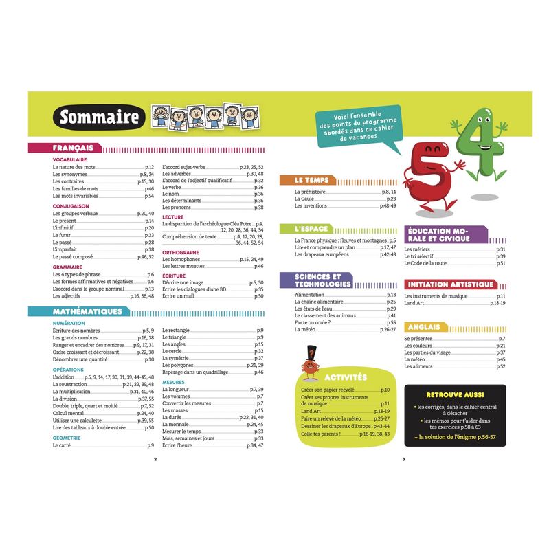 9782809683806-Cahier de vacances 2025 - Les Incollables - CE2 - CM1 - livre d'exercices-P_405184121_2-1