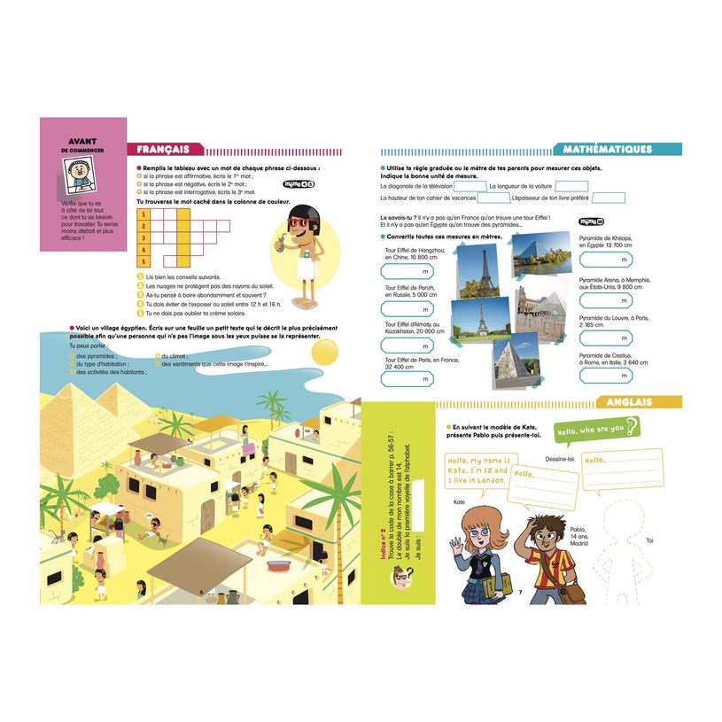 9782809683806-Cahier de vacances 2025 - Les Incollables - CE2 - CM1 - livre d'exercices-P_405184121_4-3