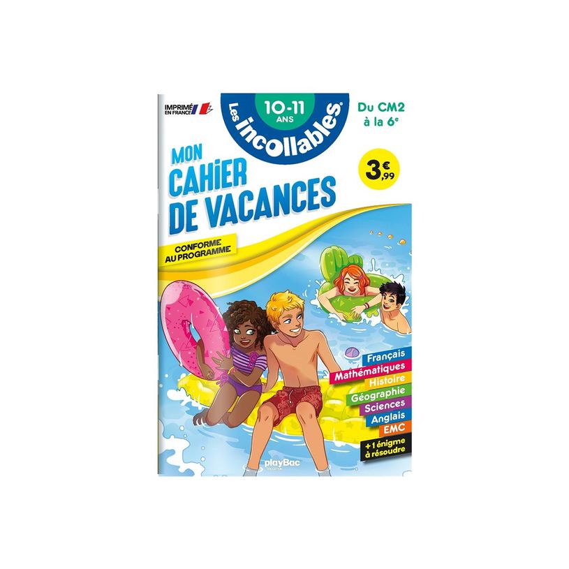 9782809683813-Cahier de vacances 2025 - Les Incollables - CM2 - 6e - livre d'exercices-P_405184122_3-2