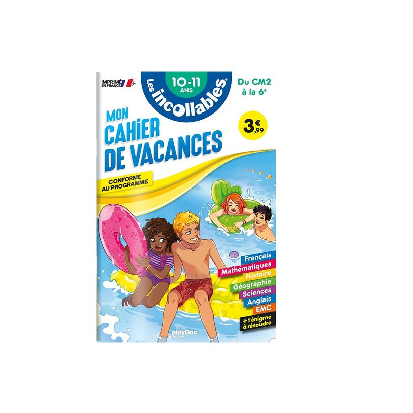9782809683813-Cahier de vacances 2025 - Les Incollables - CM2 - 6e - livre d'exercices-P_405184122_4-3
