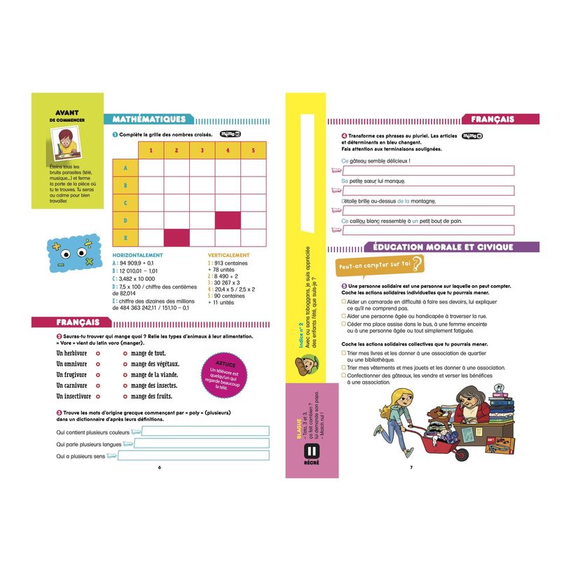 9782809683813-Cahier de vacances 2025 - Les Incollables - CM2 - 6e - livre d'exercices-P_405184122_6-5