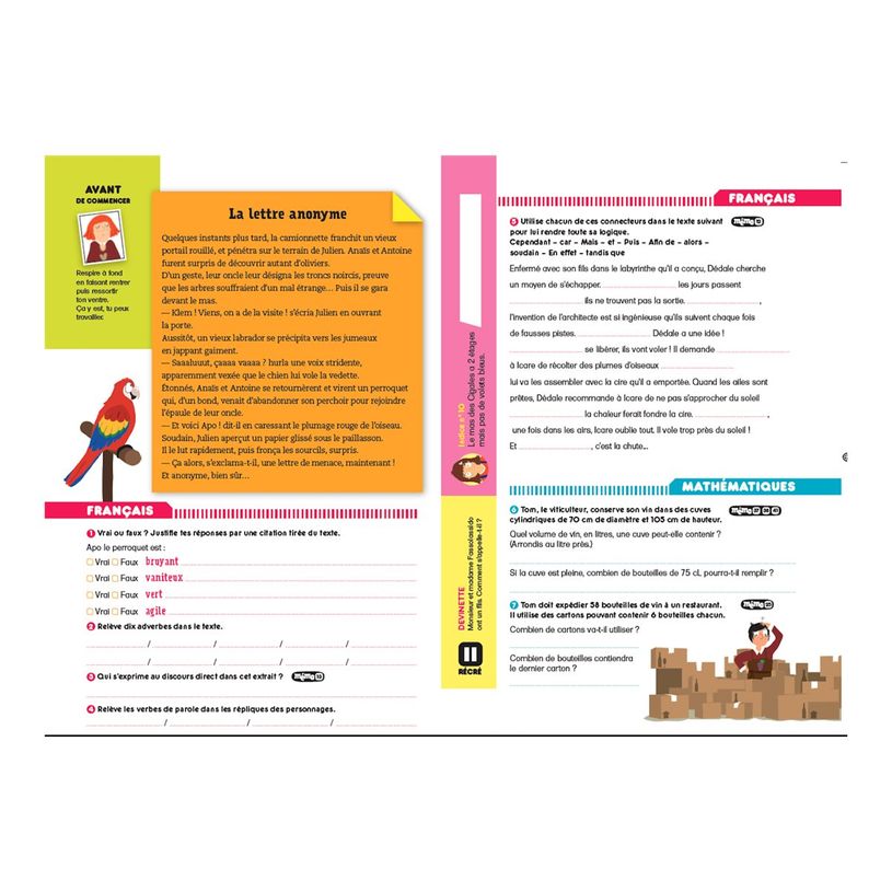 9782809683820-Cahier de vacances 2025 - Les Incollables - 6e-5e - livre d'exercices-P_405184123_4-3