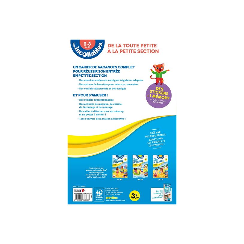 9782809683837-Cahier de vacances 2025 - Les Incollables - TPS-PS - livre d'exercices-P_405184124_7-6
