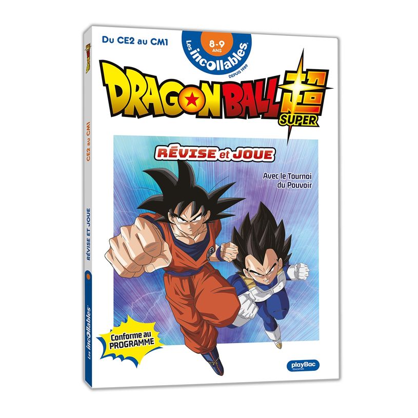 9782809687729-Révise et joue avec Dragon Ball Super - Cahier de vacances 2026 - Du CE2 au CM1 - 8/9 ans--0