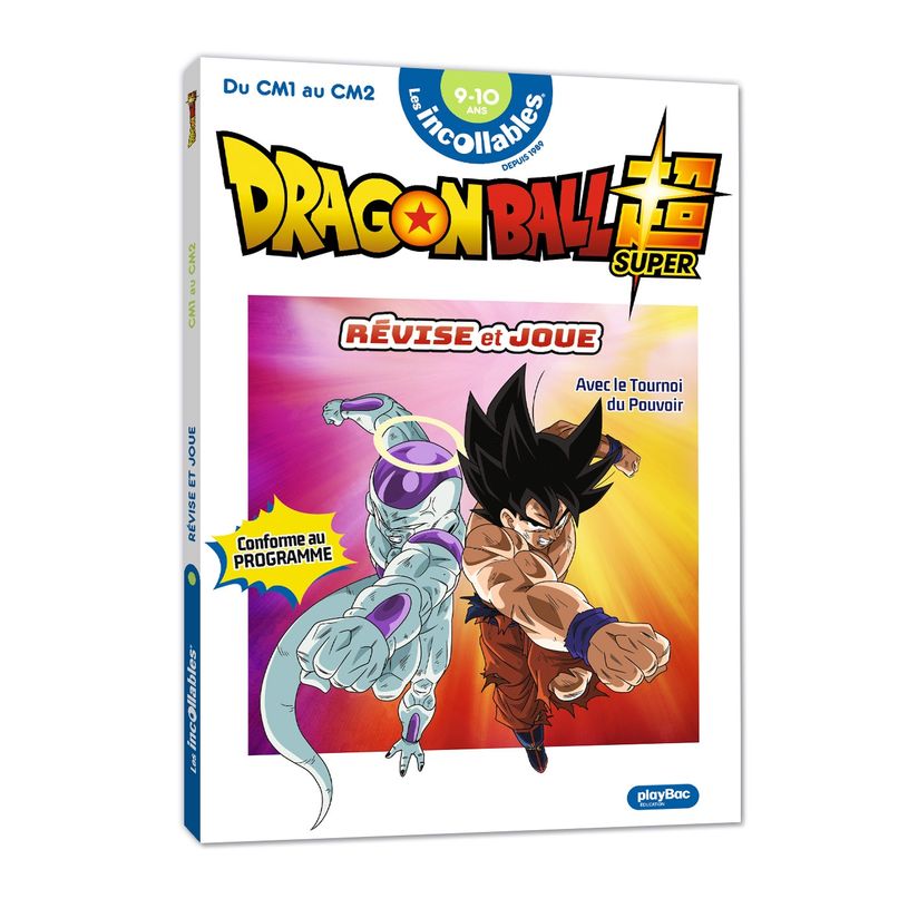 9782809687736-Révise et joue avec Dragon Ball Super - Cahier de vacances 2026 - Du CM1 au CM2 - 9/10 ans--0
