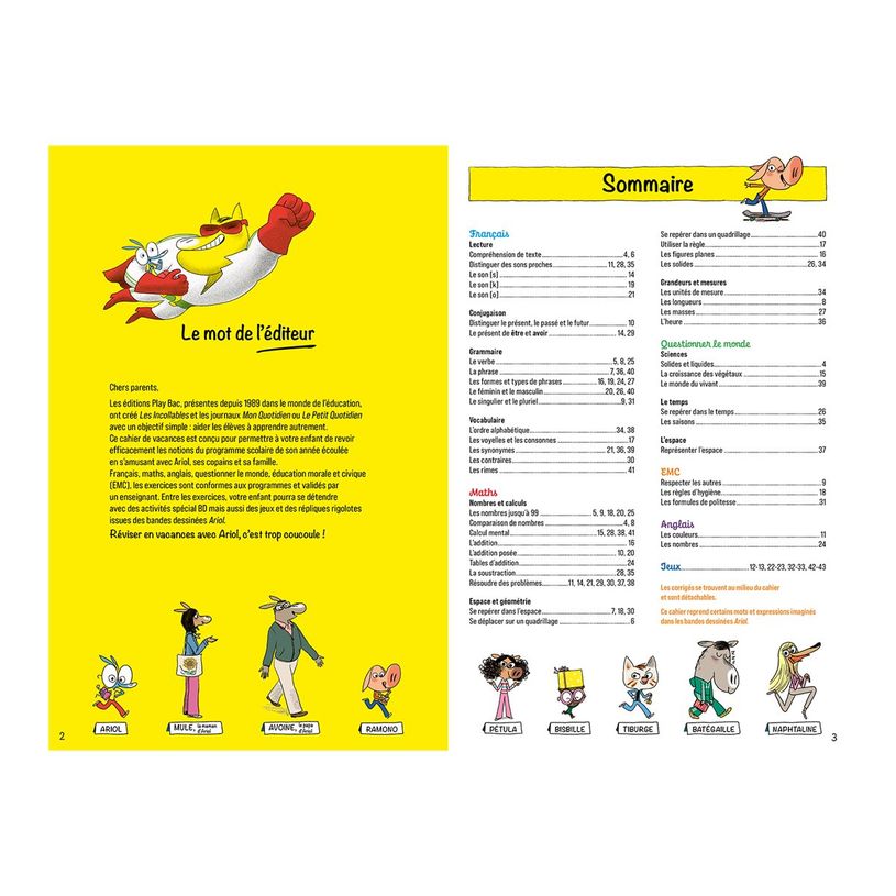 9782809688238-Cahier de vacances 2025 Ariol - Les Incollables - CP/CE1 - livre d'exercices-P_405184132_5-4