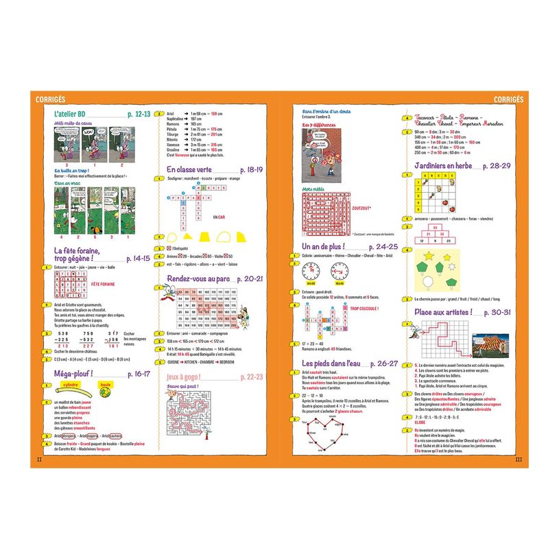 9782809688245-Cahier de vacances 2025 Ariol - Les Incollables - CE1/CE2 - livre d'exercices-P_405184133_3-2