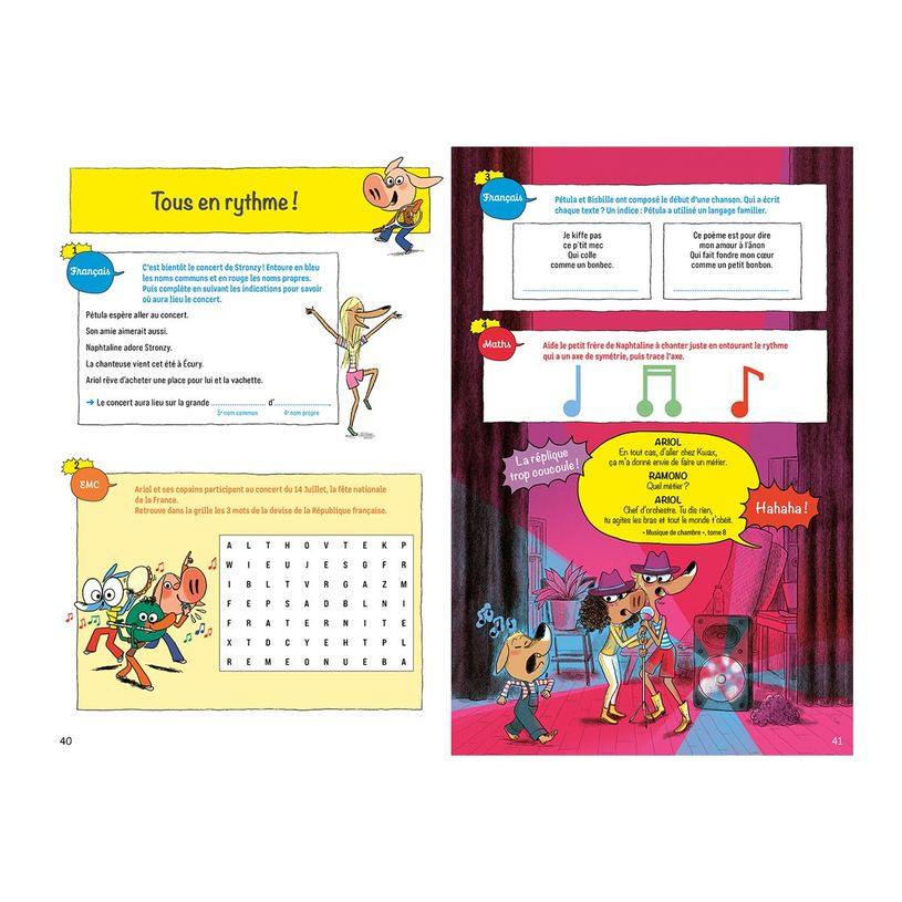 9782809688245-Cahier de vacances 2025 Ariol - Les Incollables - CE1/CE2 - livre d'exercices-P_405184133_8-7