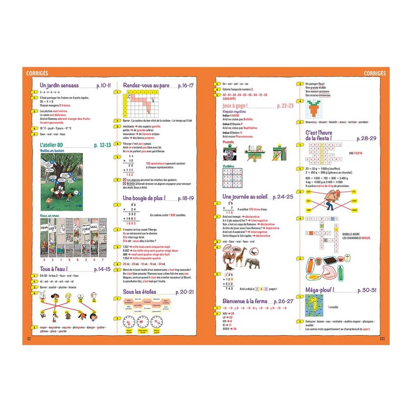9782809688252-Cahier de vacances 2025 Ariol - Les Incollables - CE2 - CM1 - livre d'exercices-P_405184134_4-3