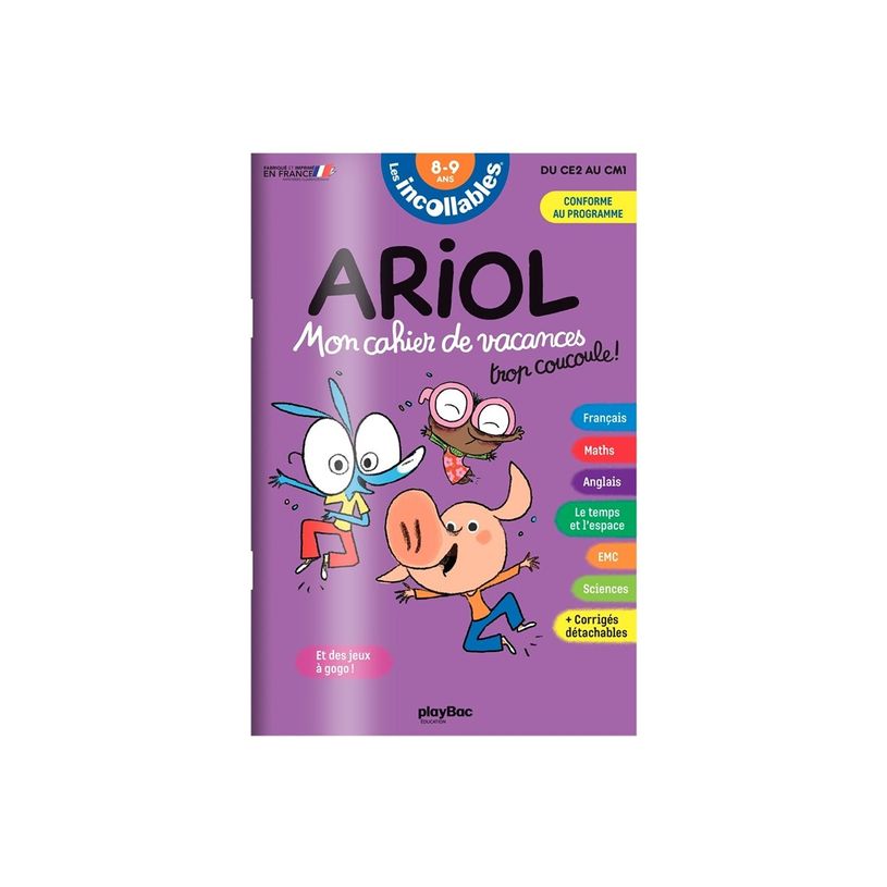 9782809688252-Cahier de vacances 2025 Ariol - Les Incollables - CE2 - CM1 - livre d'exercices-P_405184134_7-6