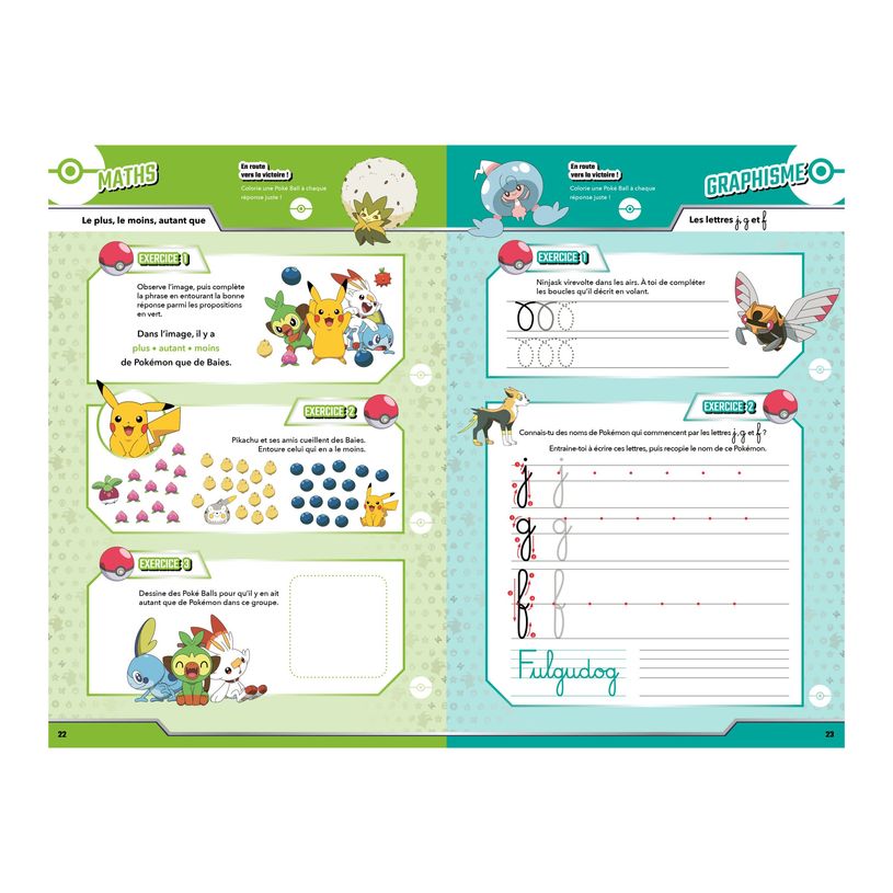 9782809675047-Cahier de vacances 2025 Pokémon - Les Incollables - CP - livre d'exercices-P_405184135_1-0