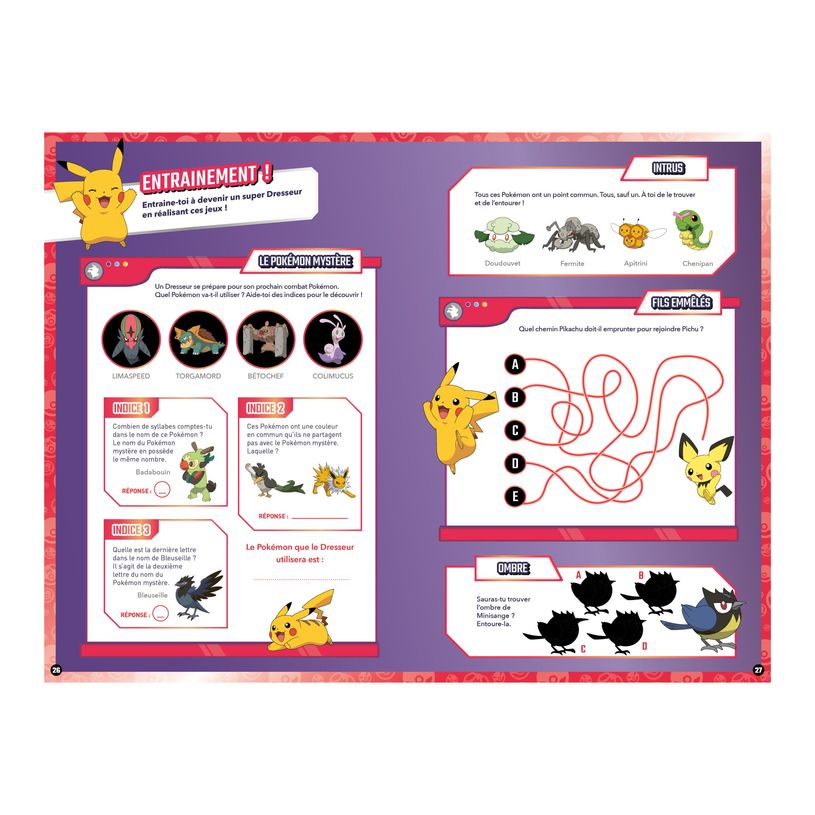 9782809675047-Cahier de vacances 2025 Pokémon - Les Incollables - CP - livre d'exercices-P_405184135_3-2