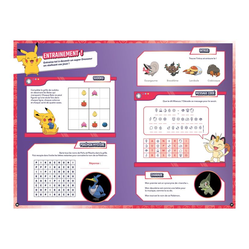 9782809675054-Cahier de vacances 2025 Pokémon - Les Incollables - CP/CE1 - livre d'exercices-P_405184136_6-5