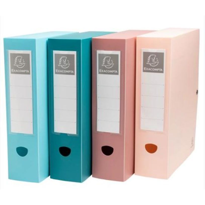 3130630893707-Exacompta Skandi - Boîte de rangement - Dos 8 cm - Couleurs assorties-P_405184182_1-0