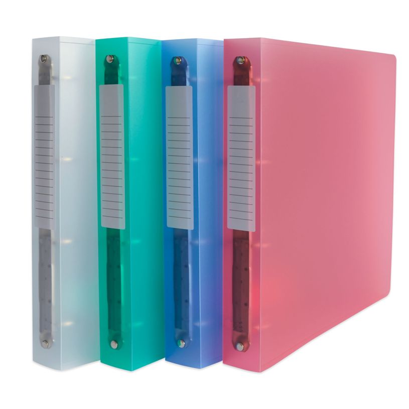 8006829006195-Classeur 4 anneaux - A4+ - Dos 40 mm - Couverture en polypropyléne - Disponible dans diff-P_405184208_1-0