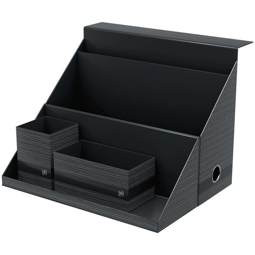 3045050470769-Oxford Harmonia - Boite All in box - Dos 120 mm - Carte rigide rembordée et pelliculée - Disponible en 3 coloris : bleu paste-P_405184214_4-3