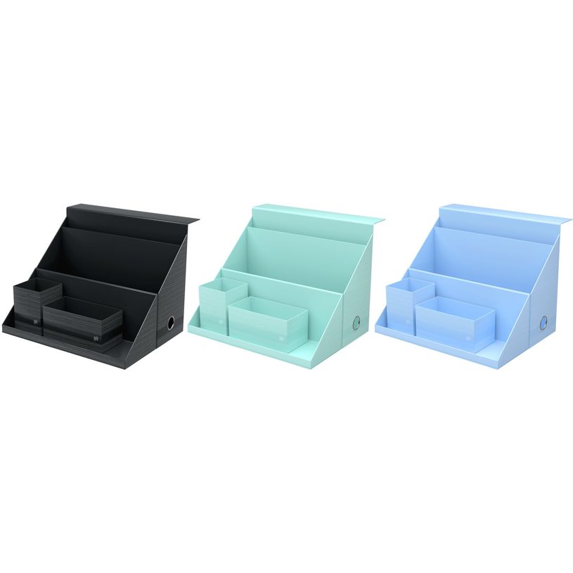 3045050470769-Oxford Harmonia - Boite All in box - Dos 120 mm - Carte rigide rembordée et pelliculée - Disponible en 3 coloris : bleu paste-P_405184214_5-4