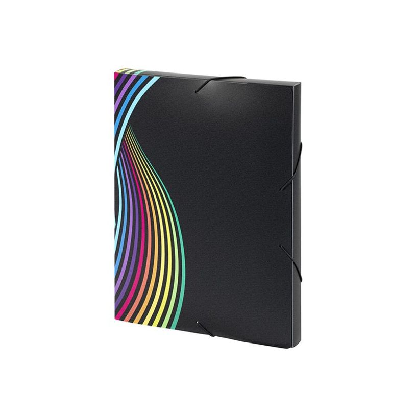 3135252130674-Viquel Rainbow Class - Chemise à 3 rabats - DOS 30 mm - A4 - noir-P_405184221_1-0