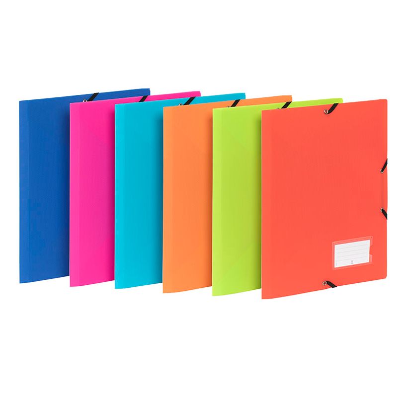 3135251334141-Viquel Feel'easy - Chemise à 3 rabats extensible - DOS 15 mm - A4 - disponible dans diff