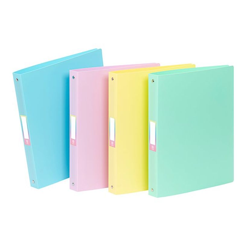 3135252181157-Viquel Rainbow Pastel - Classeur à anneaux - DOS 35 mm - A4 - Disponible dans différente-P_405184233_1-1