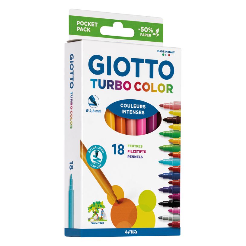 8000825007569-Giotto Turbo Color - Etui de 18 feutres - pointe moyenne-P_405184249_1-0