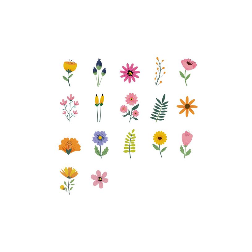 8410782197171-APLI kids - Adhésif décoratif - 900 pièces - rond - fleurs - 20 x 18 mm - 30 feuilles --P_405184288_3-2