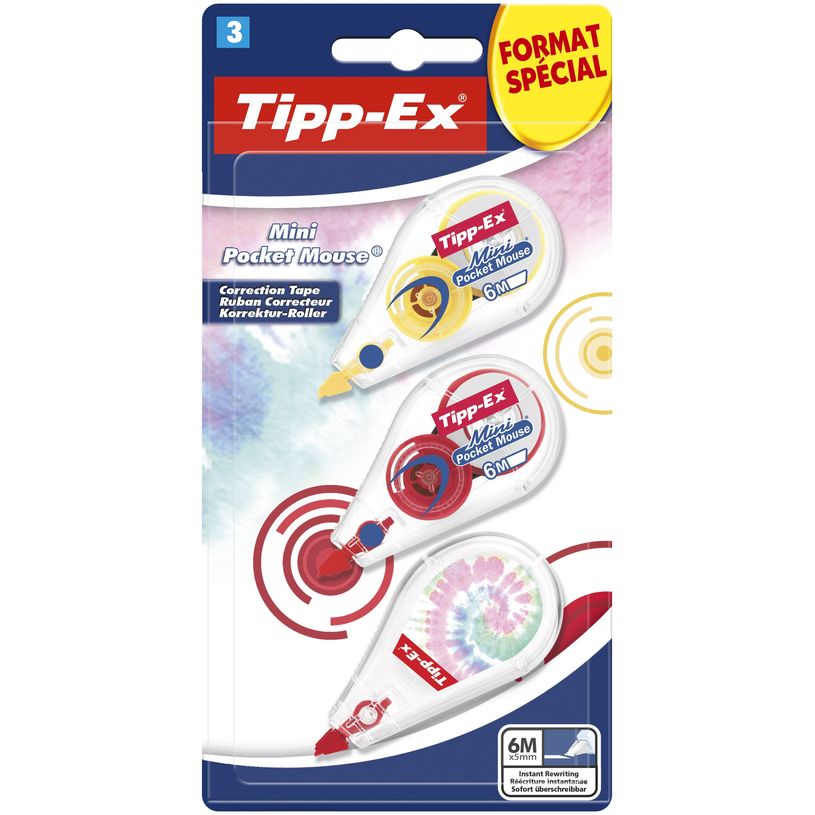 3086123751927-Tipp Ex - Correcteur - 3 Mini Pocket Mouse - 2 Fashion + 1 Décor-P_405184355_1-0