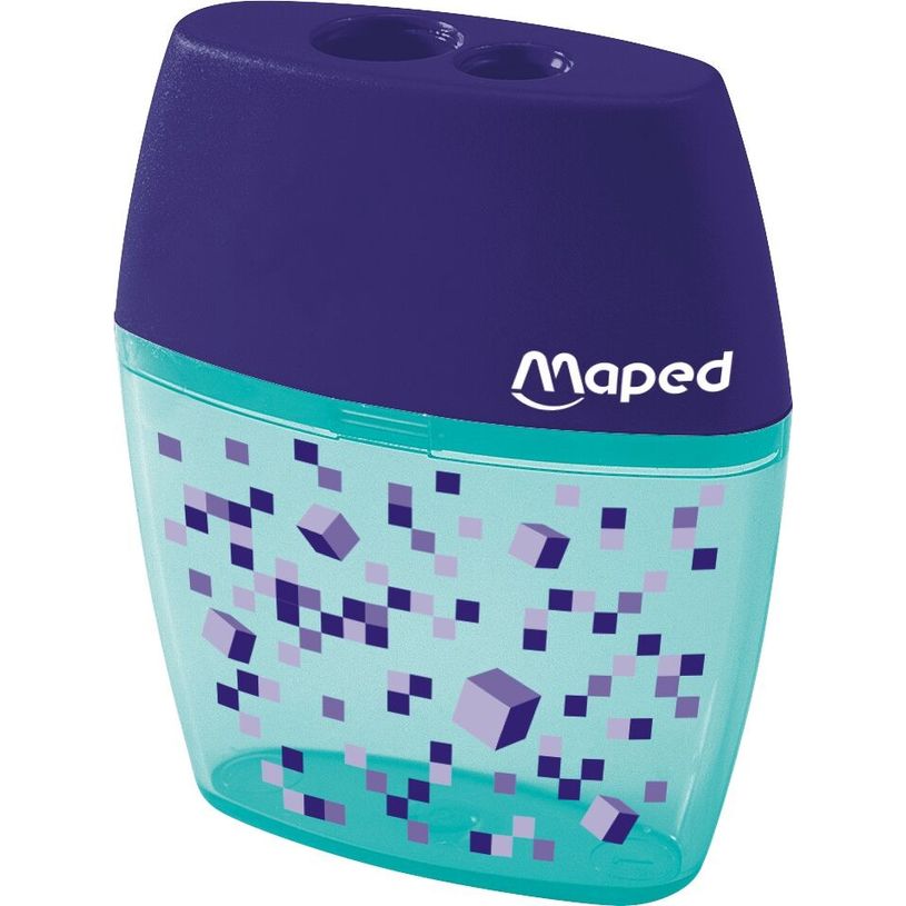 3154140350239-Maped Pixel Party - Taille-crayons Shaker - 2 trous-P_405184373_1-0