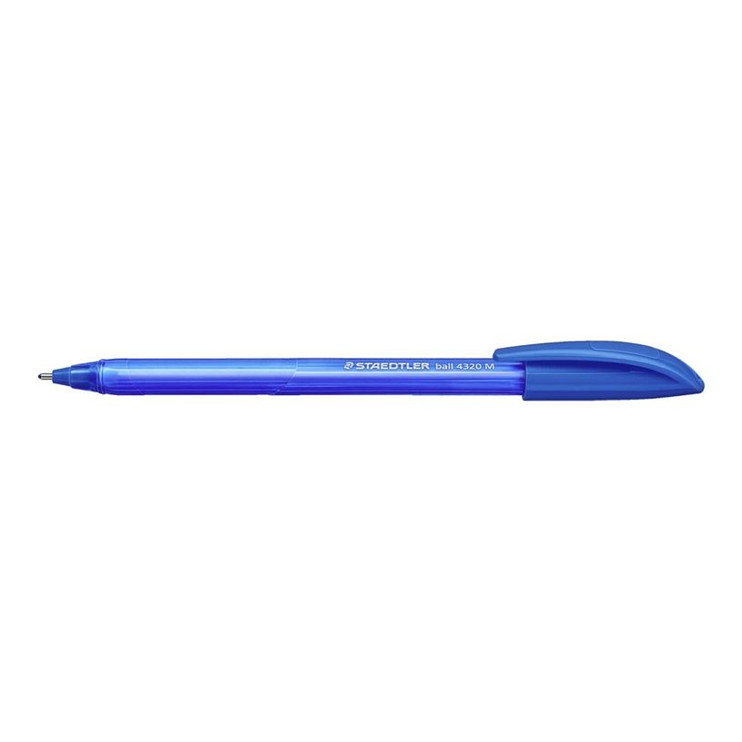 4007817101117-STAEDTLER ball 4320 - Stylo à bille - bleu - 1 mm - pointe moyenne-P_405184399_1-0