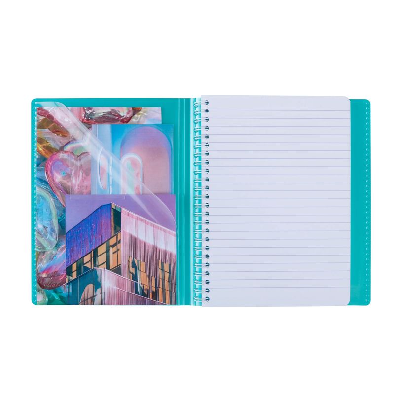 3037923767410-Clairefontaine Koverbook Silver - Cahier à spirale A4 (21x29,7cm) - 160 pages - ligné - disponi-P_405184413_1-1