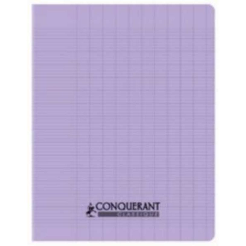 3020120225692-Conquérant Classique - Cahier polypro 24 x 32 cm - 96 pages - grands carreaux (Seyes) - l-P_405184465_1-0