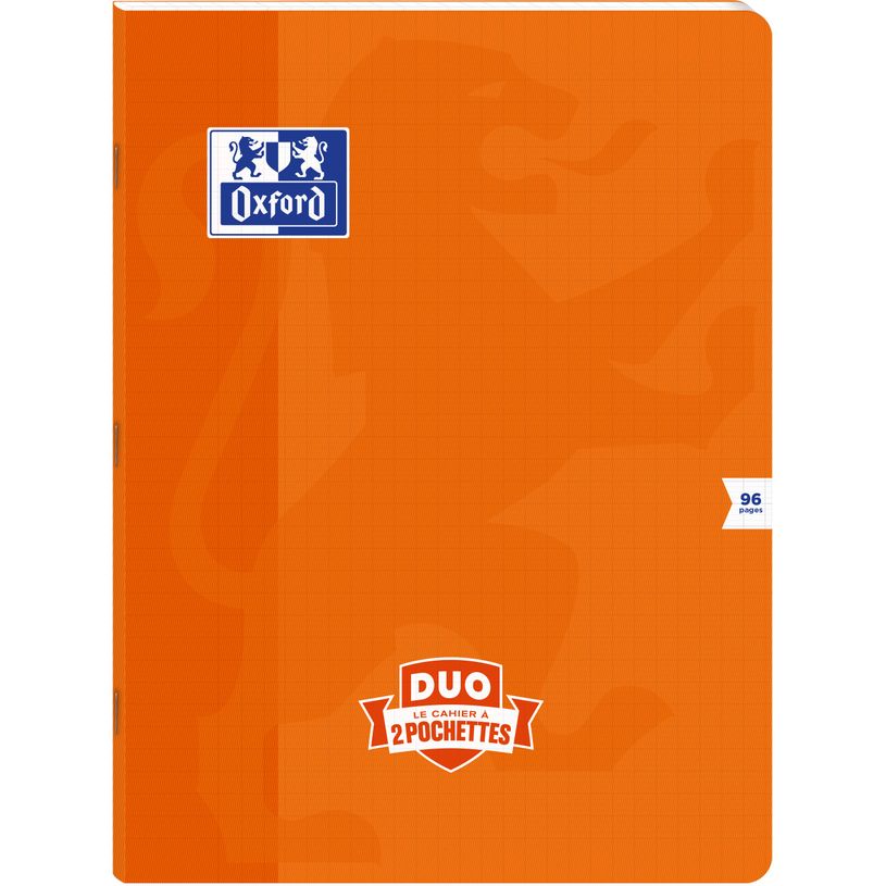 3020120225081-Oxford Duo - Cahier polypro 24 x 32 cm - 96 pages - grands carreaux (Seyes) - disponible-P_405184484_12-11