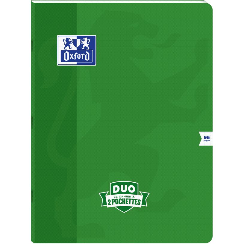 3020120225081-Oxford Duo - Cahier polypro 24 x 32 cm - 96 pages - grands carreaux (Seyes) - disponible d-P_405184484_6-5