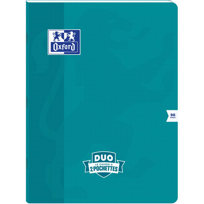 3020120225081-Oxford Duo - Cahier polypro 24 x 32 cm - 96 pages - grands carreaux (Seyes) - disponible d-P_405184484_8-7