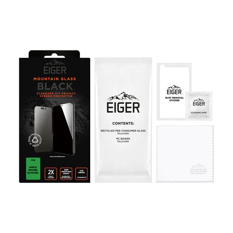 5055821770866-Eiger Mountain - Verre trempé pour  Apple iPhone 15,15 Pro - 2.5D - noir-P_405184591_1-4