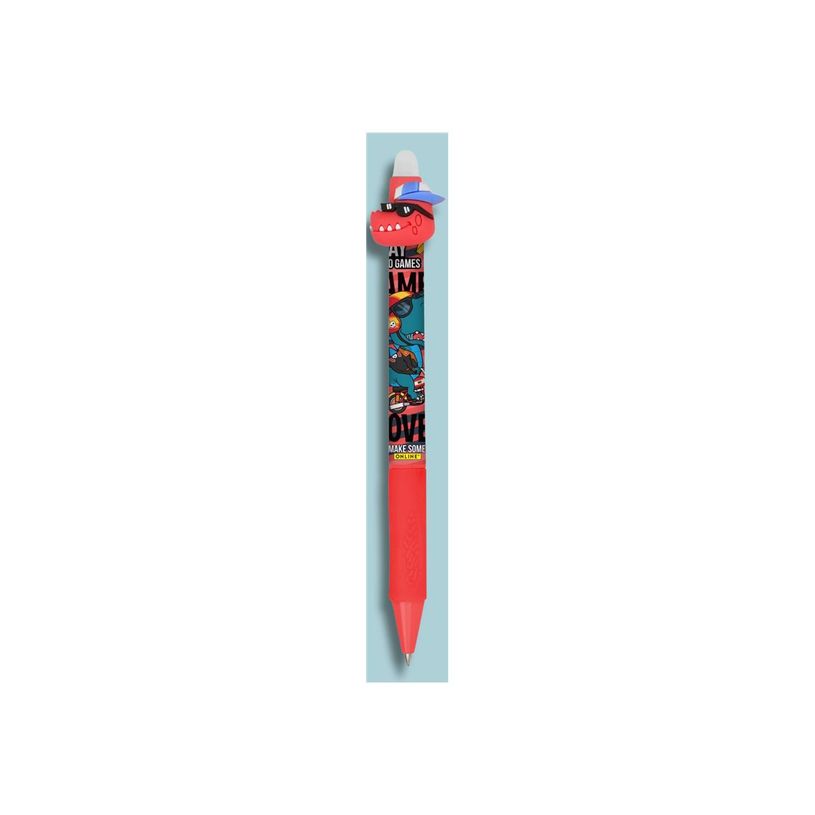 4014421354037-ONLINE magiXX Fun - Roller effacçable - dino red - bleu - 0.7 mm-P_405184967_1-1
