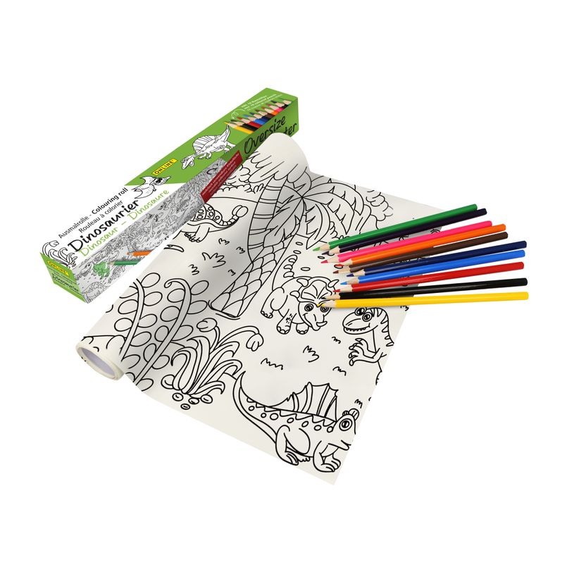 4014421610447-Rouleau à colorier Dinosaure--0