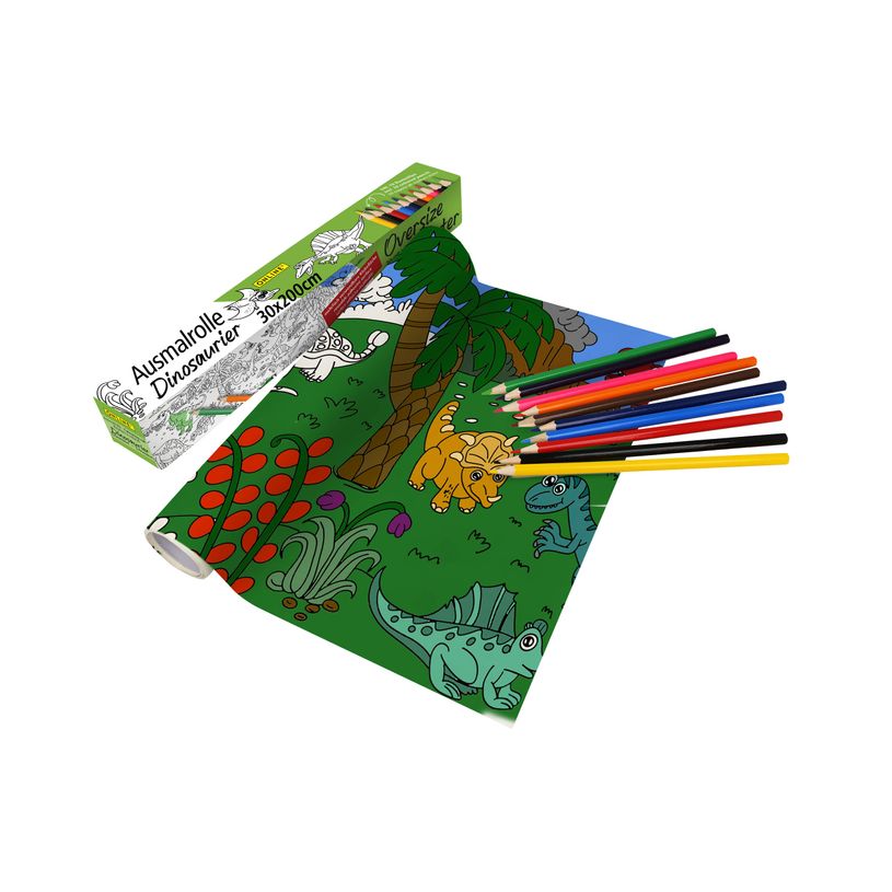 4014421610447-Rouleau à colorier Dinosaure--1