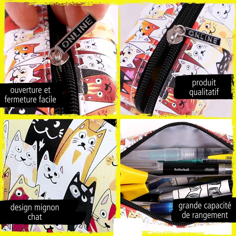 4014421101211-Fourre-tout Fluffy Cats--1