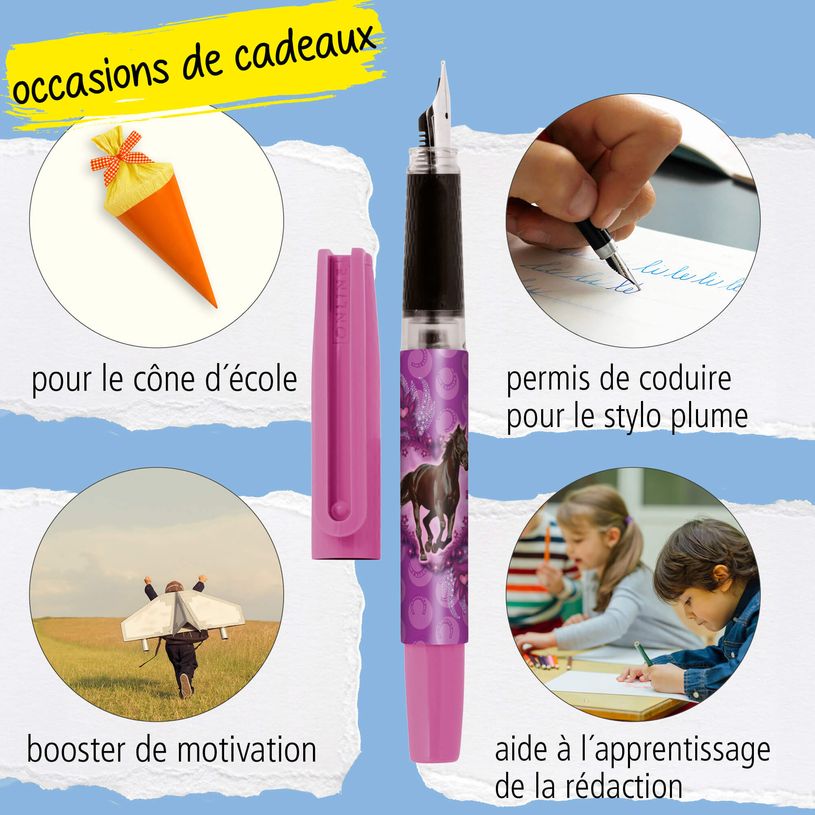 4014421540942-Stylo plume Bachelor Pferd/cheval--5