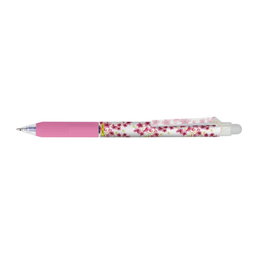 0004051850102-ONLINE magiXX Design - Stylo encre gel - cherry blossom - non permanent - bleu - 0.7 mm - moy-P_405185010_1-0