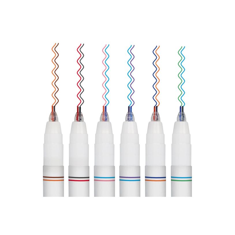 4014421186171-ONLINE - Stylo 2 lignes - 6 feutres fins - 0.5 mm -P_405185039_2-0