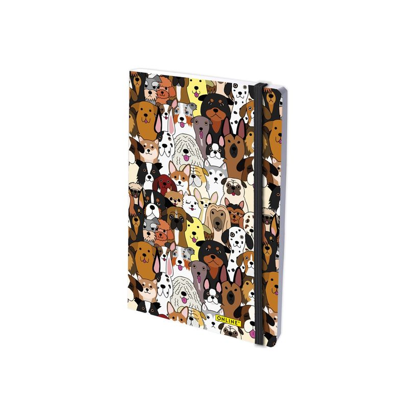 4014421180315-Online - Carnet Bullet Journal - A5 (14,5 x 21 cm) - 144 pages - pointillé - fluffy dogs-P_405185045_2-0