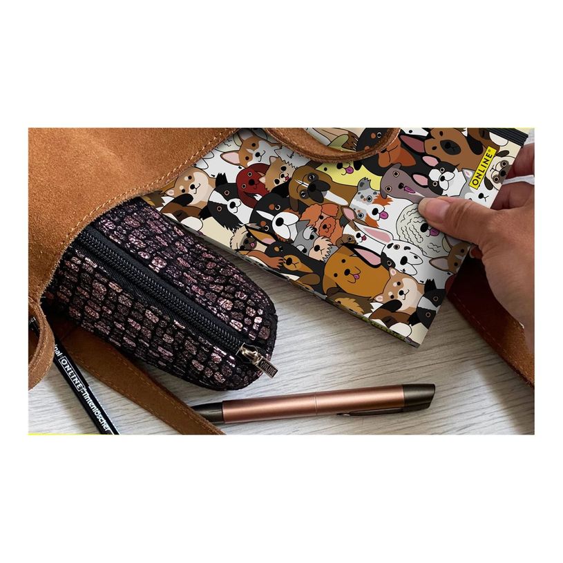 4014421180315-Online - Carnet Bullet Journal - A5 (14,5 x 21 cm) - 144 pages - pointillé - fluffy dogs-P_405185045_3-3
