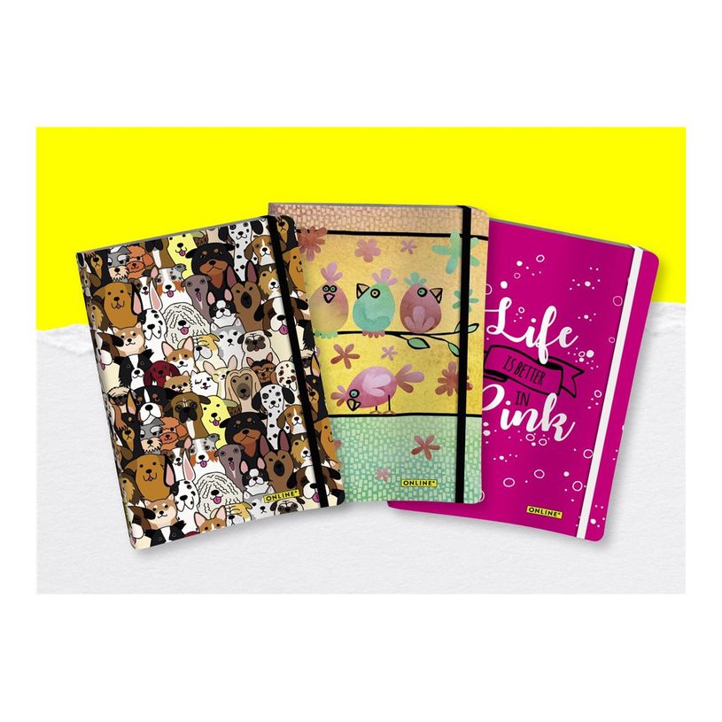 4014421180339-Online - Carnet Bullet Journal - A5 (14,5 x 21 cm) - 144 pages - pointillé - life is bett-P_405185047_4-1