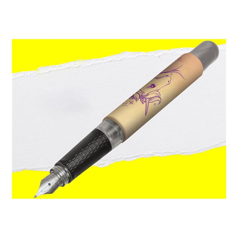 4014421126153-ONLINE College - Stylo plume - be unique - bleu - 0.5 mm - pointe moyenne-P_405185060_2-1