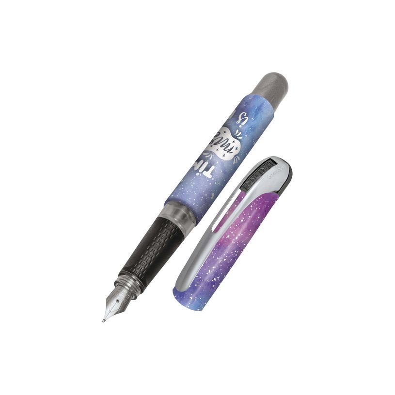 4014421126160-ONLINE College - Stylo plume - time for miracles - bleu - 0.5 mm - pointe moyenne-P_405185061_1-0